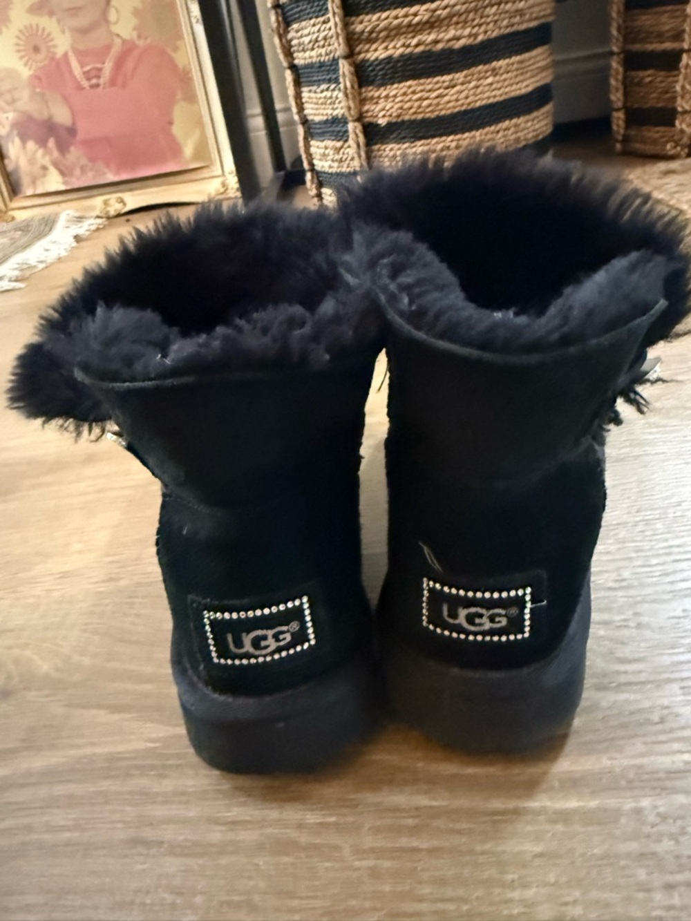 Ugg Bailey Diamond Black